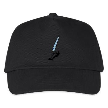 Planche à voile - Casquette de baseball Enfant - noir - Devant