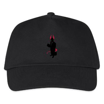 Business Devil - Kinder Basecap - Schwarz - Vorne
