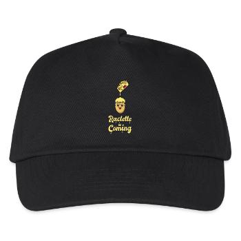 Raclette Is Coming - Kids’ Baseball Cap - black - Front