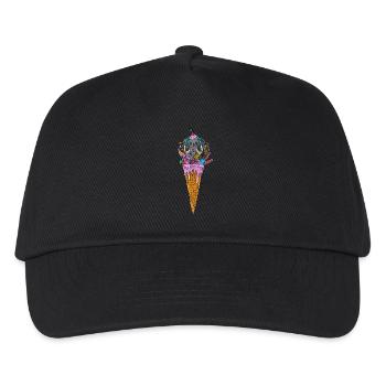 Meltinggod - Kinder Basecap - Schwarz - Vorne