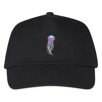 La méduse - Casquette de baseball Enfant - noir - Devant