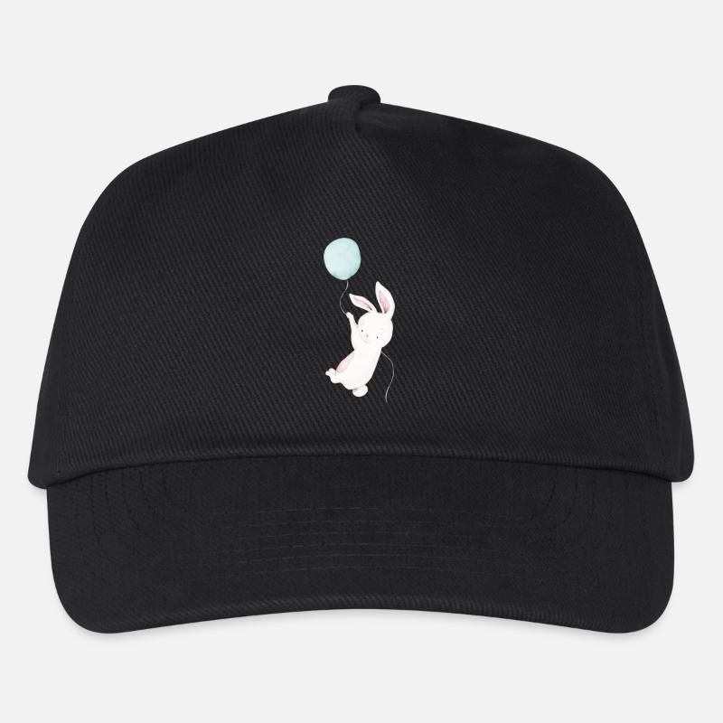 Hase - Kinder Basecap - Schwarz