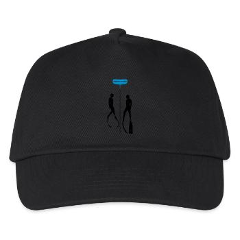 Never Alone Bifins - Kinder Basecap - Schwarz - Vorne