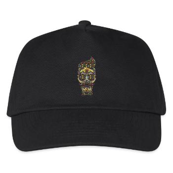 Mexico Day of the Dead Skull Mexico Mexico Latino - Kids’ Baseball Cap - black - Front