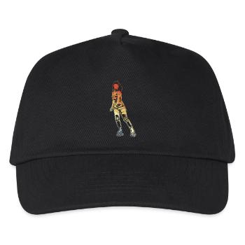Roller skater - Kids’ Baseball Cap - black - Front
