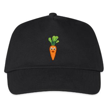Carrot Carrot Carrot Vegetables - Kids’ Baseball Cap - black - Front