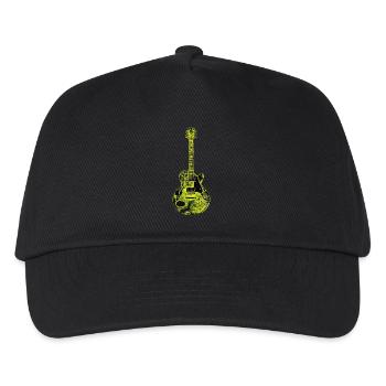 Guitar - Kids’ Baseball Cap - black - Front