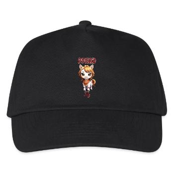 Cheval - Astrologie - Casquette de baseball Enfant - noir - Devant