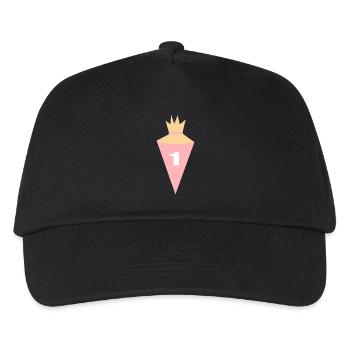 School Cone, School Child 1st Grade, School, Back to School - Kids’ Baseball Cap - black - Front