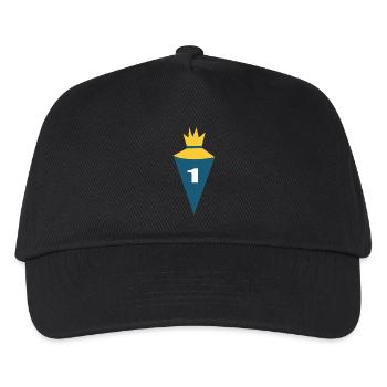 School Cone, School Child 1st Grade, School, Back to School - Kids’ Baseball Cap - black - Front