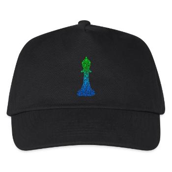 Joueurs d’échecs Pièces d’échecs Jeu d’échecs Échecs - Casquette de baseball Enfant - noir - Devant