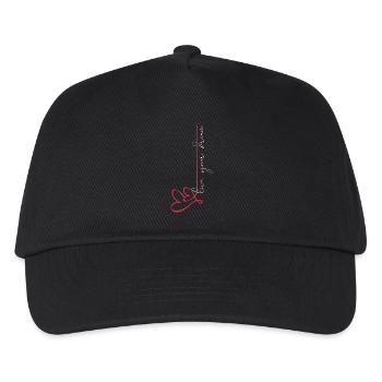 Vis ton rêve - Casquette de baseball Enfant - noir - Devant