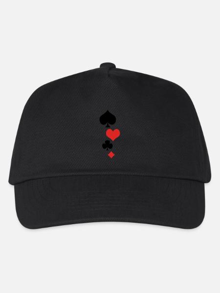 Cards 1 - Kids’ Baseball Cap - black