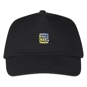 Malle 2025 - Kids’ Baseball Cap - black - Front