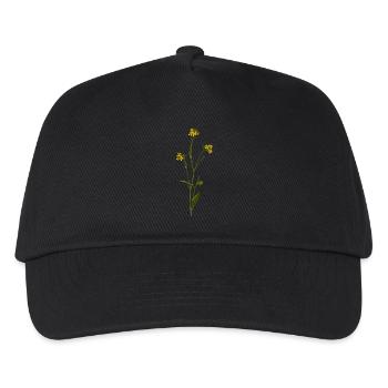 kraeuter rosmarin petersilie thymian dill oregano - Kinder Basecap - Schwarz - Vorne