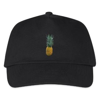 Pineapple Fruit - Kids’ Baseball Cap - black - Front