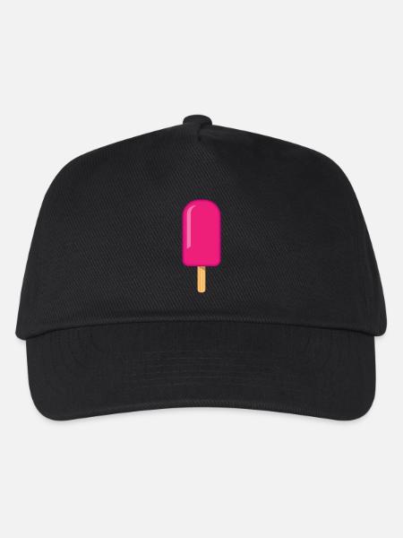 Eis - Kinder Basecap - Schwarz