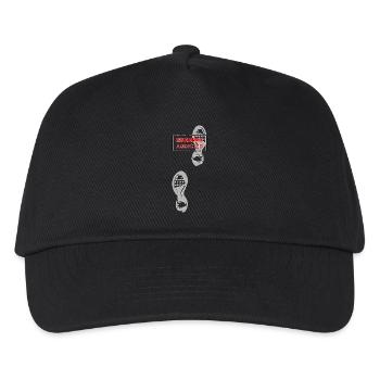 running addicted - Kids’ Baseball Cap - black - Front