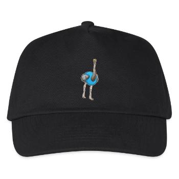 Ostrich Jogger Jogging Sport - Kids’ Baseball Cap - black - Front