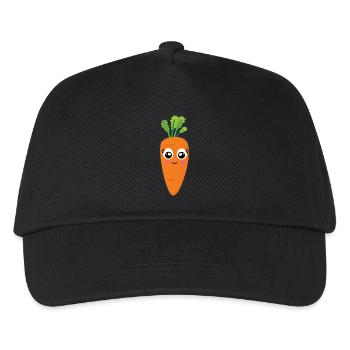 Carrot Carrot Carrot Vegetables - Kids’ Baseball Cap - black - Front