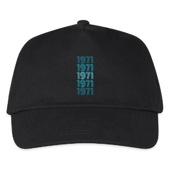 Single 1971 - Kids’ Baseball Cap - black - Front