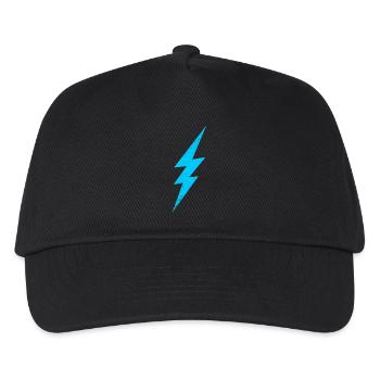 Lightning Energy Design - Kids’ Baseball Cap - black - Front