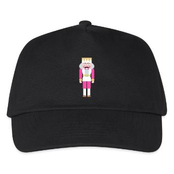 Nutcracker pink decoration Christmas Xmas Christmas - Kids’ Baseball Cap - black - Front