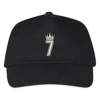 Royal Seven Logo - Kids’ Baseball Cap - black - Front