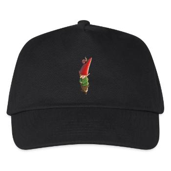Netter kleiner Kobold - Kinder Basecap - Schwarz - Vorne