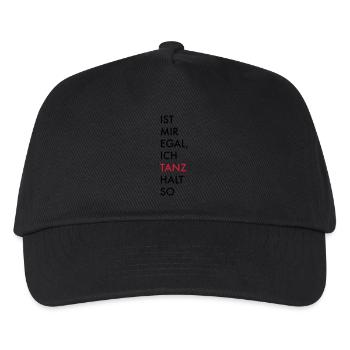 tanzen - Kinder Basecap - Schwarz - Vorne