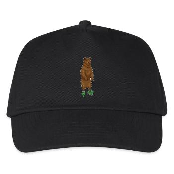 Bär Inline skating Inline skates - Kids’ Baseball Cap - black - Front