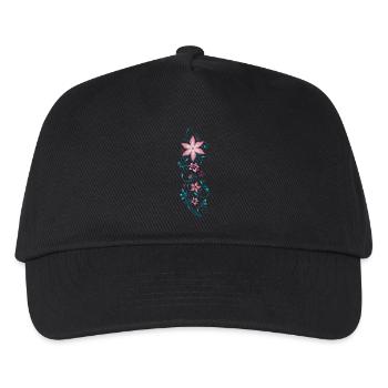 Flowers Blossoms Summer tropical colorful - Kids’ Baseball Cap - black - Front
