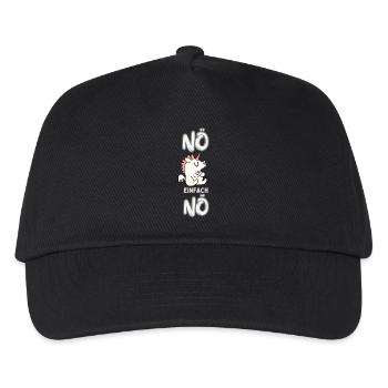 « Non, juste non » - Casquette de baseball Enfant - noir - Devant