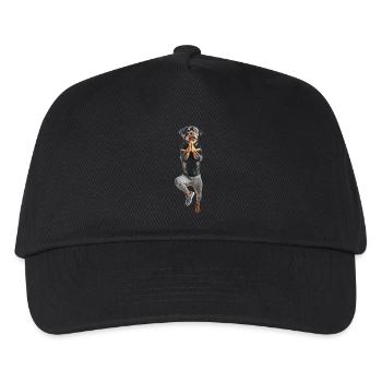 Rottweiler - Kinder Basecap - Schwarz - Vorne