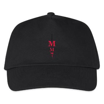 M girl - Kinder Basecap - Schwarz - Vorne