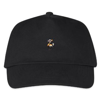 Ostrich Cool Animal - Kids’ Baseball Cap - black - Front