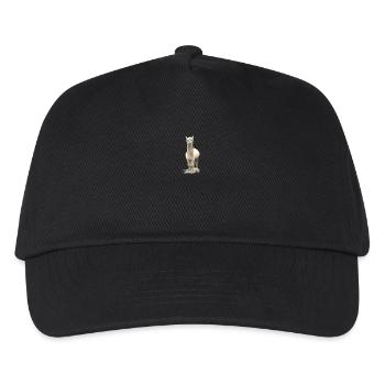 Lama - Kinder Basecap - Schwarz - Vorne