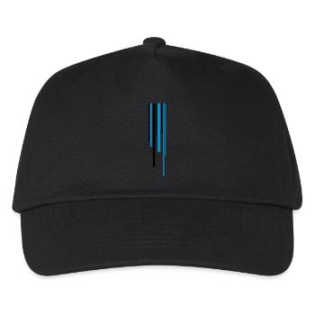 Nombreux modèle de traits - Casquette de baseball Enfant - noir - Devant