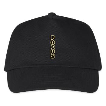 FOCUS - Kids’ Baseball Cap - black - Front