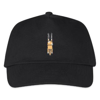 Scratching cat - Kids’ Baseball Cap - black - Front