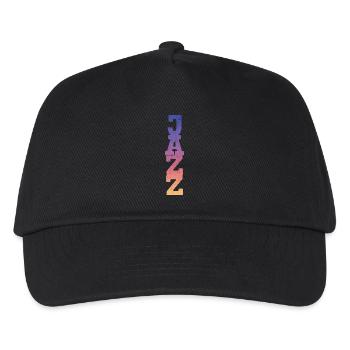 Jazz - Kinder Basecap - Schwarz - Vorne