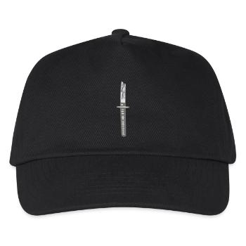 Katana Klinge - Kinder Basecap - Schwarz - Vorne