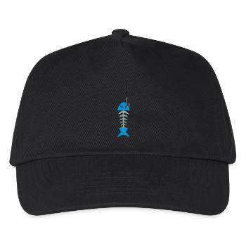 Poissons poissons des pêcheurs de poissons crâne s - Casquette de baseball Enfant - noir - Devant