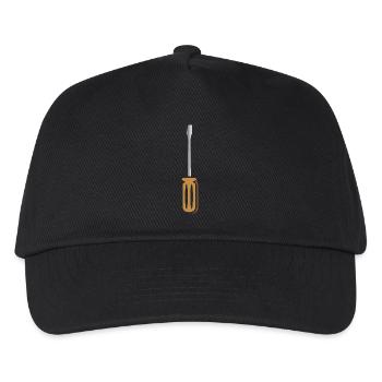 Screwdriver Tool Design for Craftsmen - Kids’ Baseball Cap - black - Front