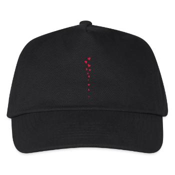 hearts - Kinder Basecap - Schwarz - Vorne