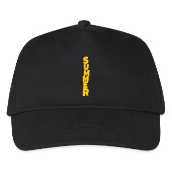 summer - Kinder Basecap - Schwarz - Vorne