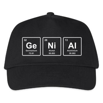 cadeau chemise chimie drôle - BRILLANT - Casquette de baseball Enfant - noir - Devant