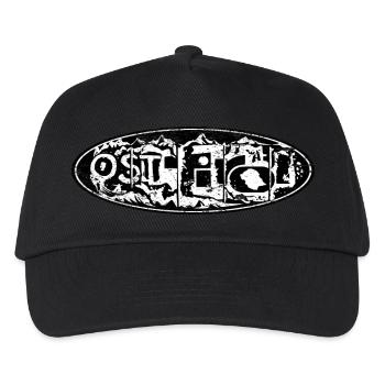 osttirol-logo grunge - Kinder Basecap - Schwarz - Vorne