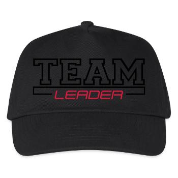 team leader - Kinder Basecap - Schwarz - Vorne