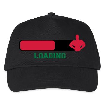 Loading - Kids’ Baseball Cap - black - Front